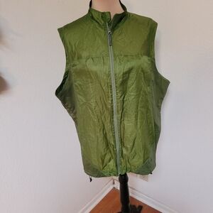 Helly Hanson Green Nylon Shell Vest Mens